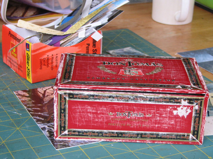 Sanded Cigar Box